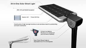 Btree LED Solar Street Light-12 W พร้อมแบตเตอรี่ลิเธียมไอออนและแผงโซลาร์เซลล์ 20w-广州纵横-第2组-杨惠萍